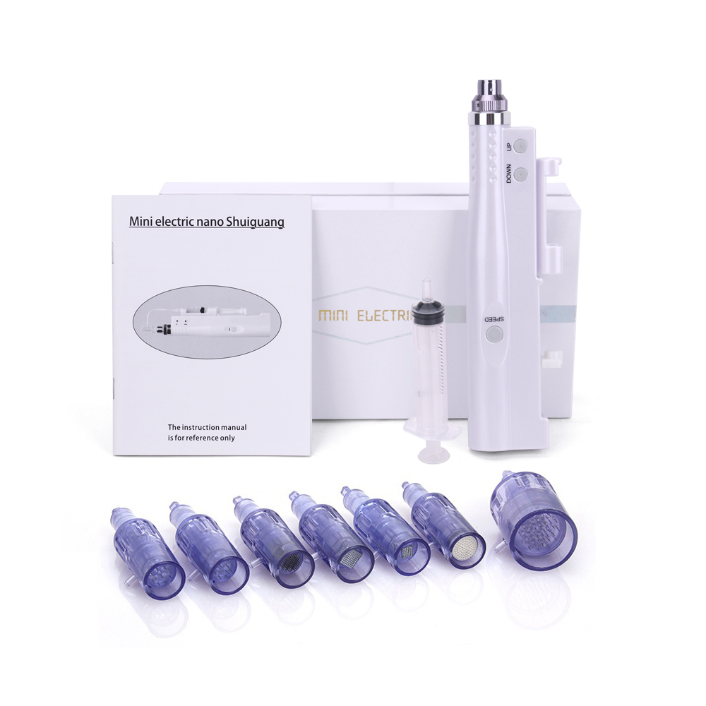 2020 Mini 2 in 1 Electric Microneedling Auto Crystal Injector Mesotherapy Gun Nano Needle Derma Pen Home Use DHL Free Shipping, Black;white
2020 Mini 2 in 1 Electric Microneedling Auto Crystal Injector Mesotherapy Gun Nano Needle Derma Pen Home Use DHL Free Shipping, Black;white