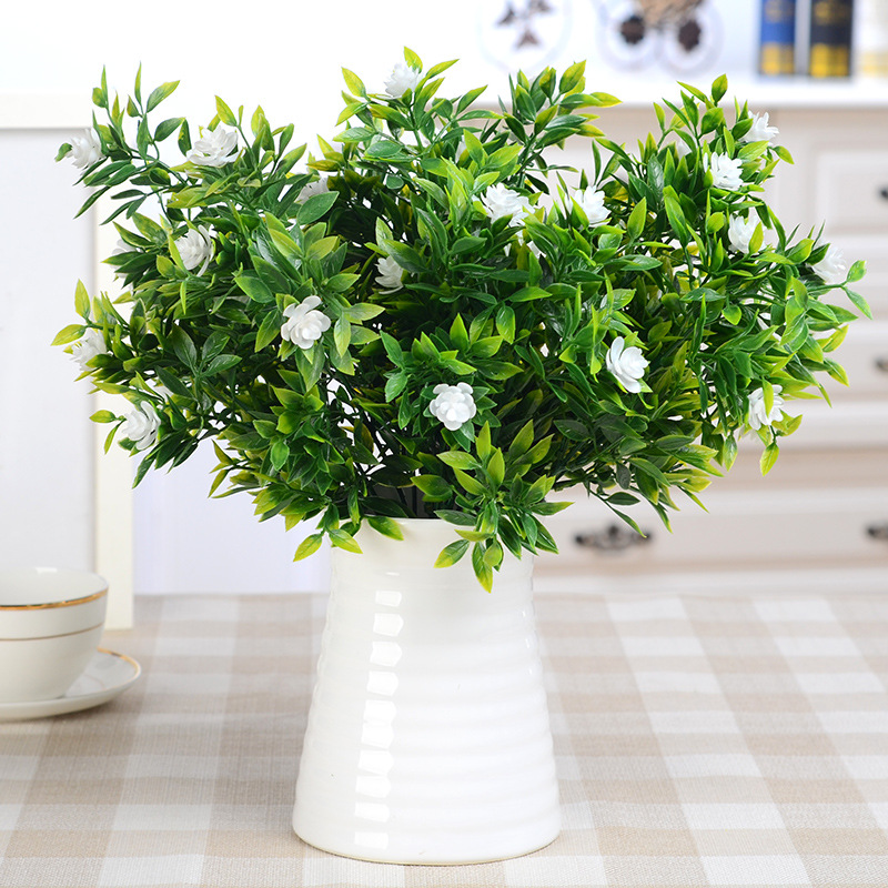 Artificial Flower 5 head Grass Camellia Home Wedding Gerden Decoration DIY Plant Wall Simulation Plastic Plant Leaf Wholesale, Green
Artificial Flower 5 head Grass Camellia Home Wedding Gerden Decoration DIY Plant Wall Simulation Plastic Plant Leaf Wholesale, Green