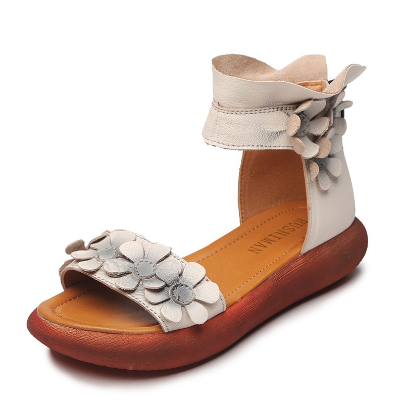 Summer Size Hot Style Genuine Leather Hollow Out Thick With Sandal Strap Roman Women Shoes Woman flats, Green
Summer Size Hot Style Genuine Leather Hollow Out Thick With Sandal Strap Roman Women Shoes Woman flats, Green