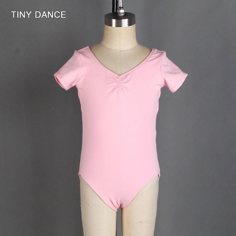 Short Sleeve Pinch Front Cotton Leotard for Child Ballet Dance Wear Practice Leotards Children's Basic Dance Leotard 03D0020, Black
Short Sleeve Pinch Front Cotton Leotard for Child Ballet Dance Wear Practice Leotards Children's Basic Dance Leotard 03D0020, Black