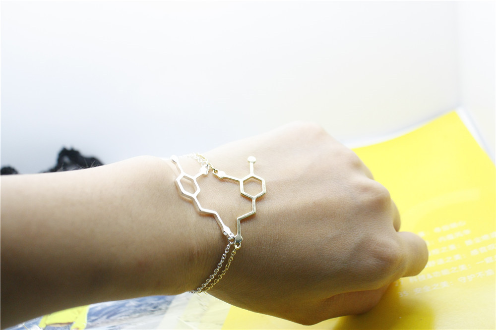5PCS Formula Hormone Dopamine Molecule Bracelets hormone chemical Molecules 5-ht Pendant Bracelets Nurse Jewelry
5PCS Formula Hormone Dopamine Molecule Bracelets hormone chemical Molecules 5-ht Pendant Bracelets Nurse Jewelry