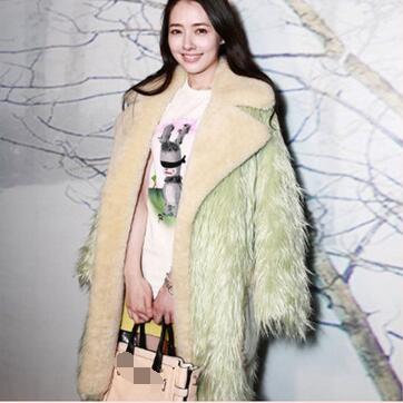Vetement Women' Winter 2019 Vetement Overcoat Artificial Fur Coat Wool Femme Long Jacket Double-faced Fur Casual Outwear AR84, Multi
Vetement Women' Winter 2019 Vetement Overcoat Artificial Fur Coat Wool Femme Long Jacket Double-faced Fur Casual Outwear AR84, Multi