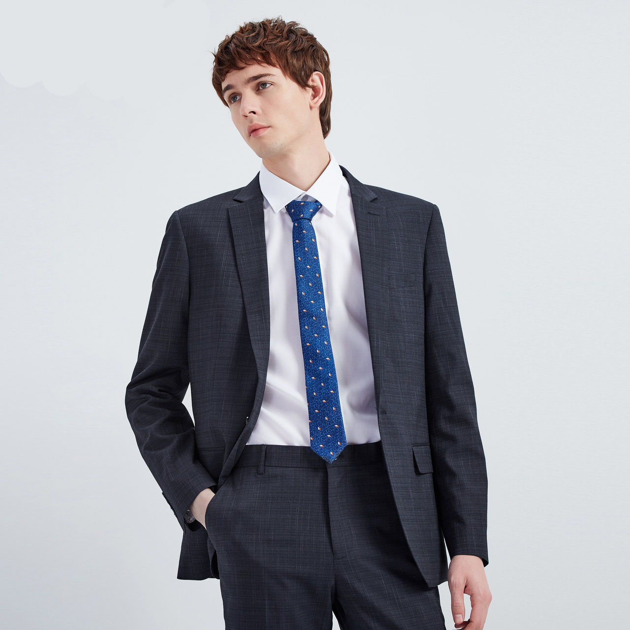 Fashion Groom Wear Suits High Quality Men Wedding Tuxedos Two Pieces (Jacket+Pants) Business Formal Custom Made Blazer