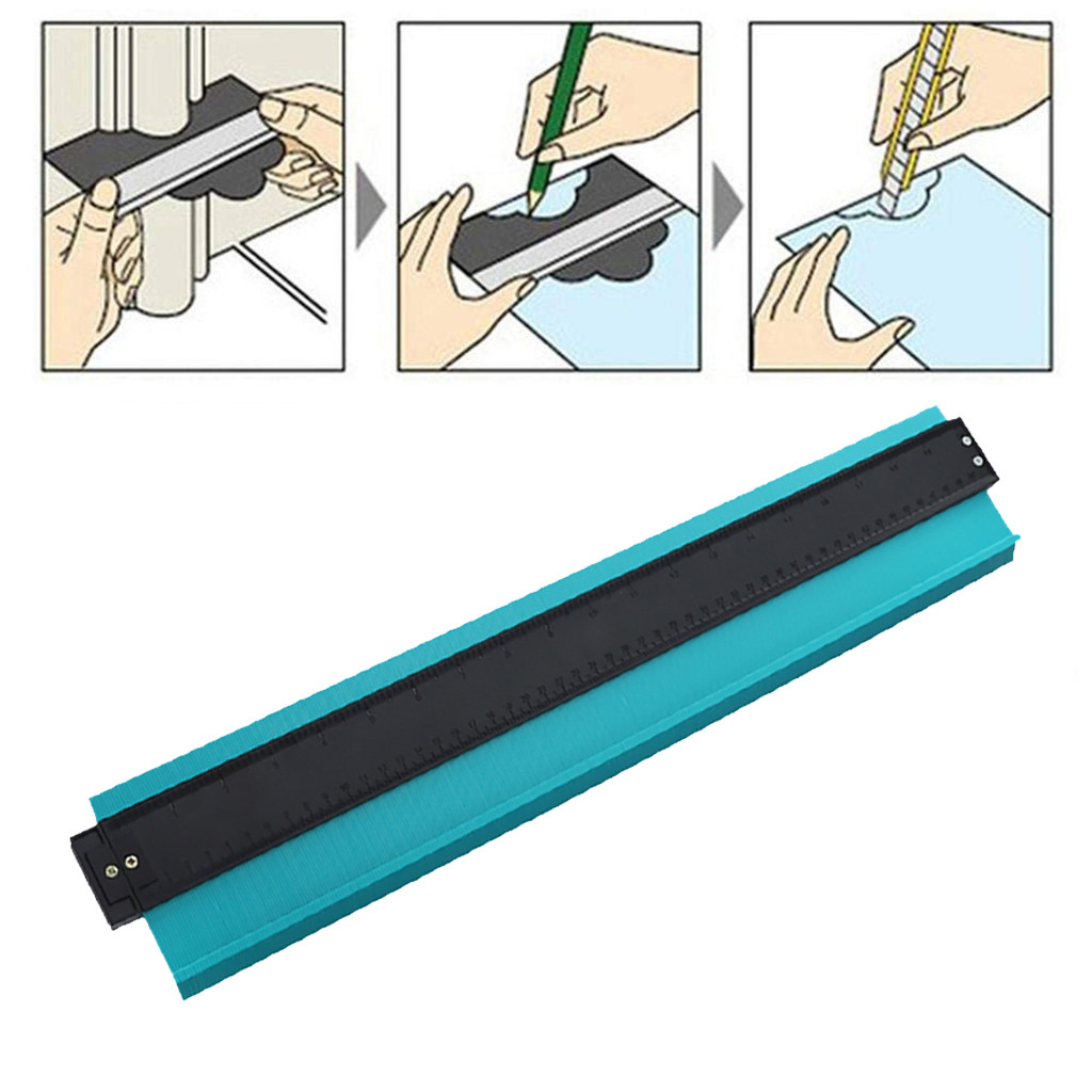 20 Inch Plastic Profile Copy Gauge Contour Gauge Duplicator Standard Wood Marking Tool Tiling Laminate Tiles General Tools #T20G
20 Inch Plastic Profile Copy Gauge Contour Gauge Duplicator Standard Wood Marking Tool Tiling Laminate Tiles General Tools #T20G