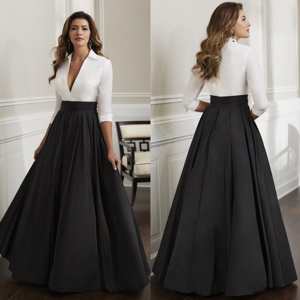 Elegant Long Sleeves Mother Of The Bride Dresses Deep V Neck Pleated Wedding Guest Dress A Line Floor Length Satin Evening Gowns
Elegant Long Sleeves Mother Of The Bride Dresses Deep V Neck Pleated Wedding Guest Dress A Line Floor Length Satin Evening Gowns