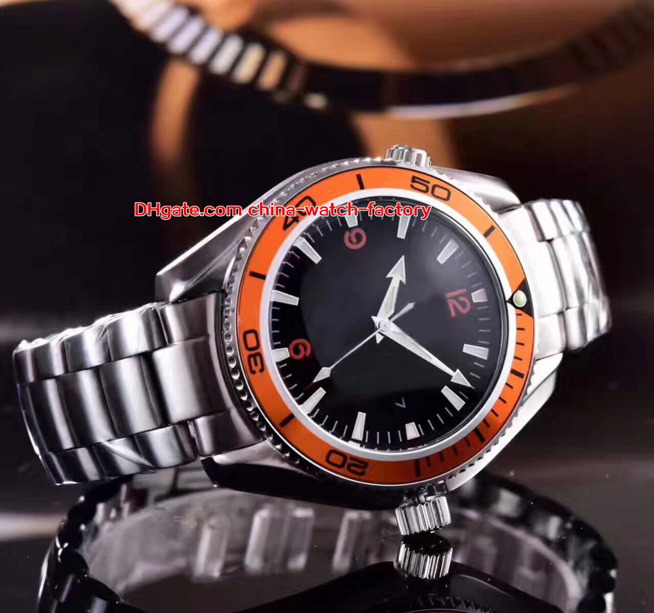 5 Style Luxury High Quality Watch 43.5mm Planet Ocean Co-Axial 600M 215.32.44.21.01.001 Stainless Steel Mechanical Automatic Mens Watches, Slivery;brown
5 Style Luxury High Quality Watch 43.5mm Planet Ocean Co-Axial 600M 215.32.44.21.01.001 Stainless Steel Mechanical Automatic Mens Watches, Slivery;brown