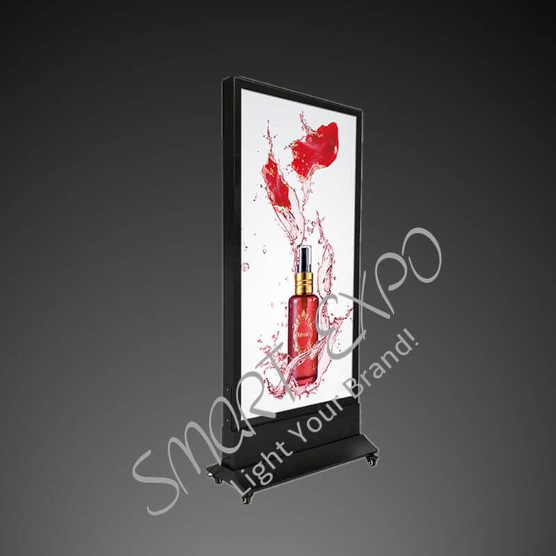 60*160cm Magnetic Light Box Billboard Landing Outdoor Mobile Double-Sided Waterproof Display Lightbox with Base Wheels Wooden Case Packing
60*160cm Magnetic Light Box Billboard Landing Outdoor Mobile Double-Sided Waterproof Display Lightbox with Base Wheels Wooden Case Packing