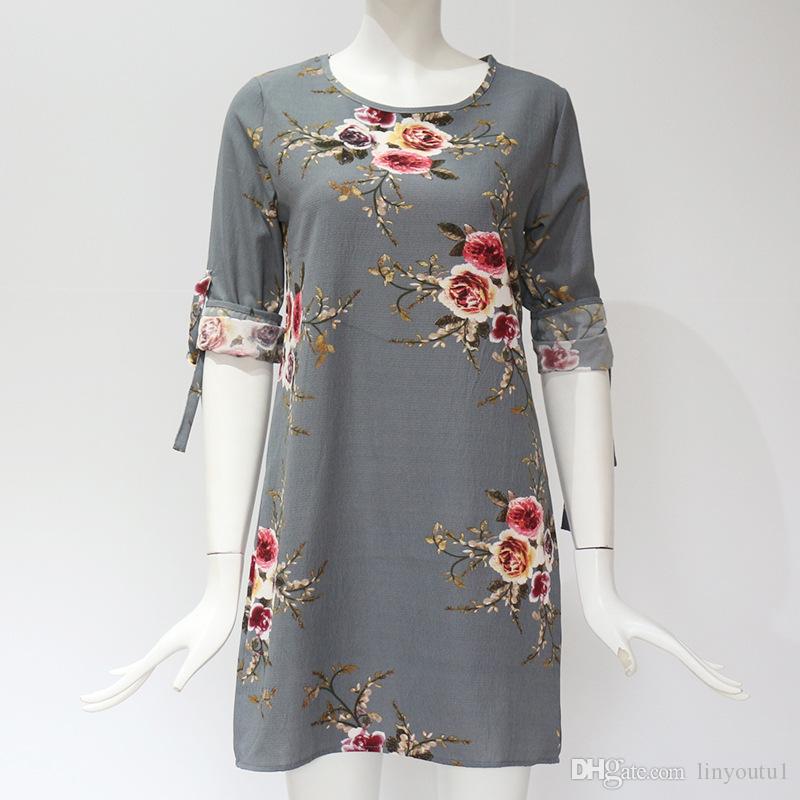 2020 Women Floral Print Beach Chiffon Dress Casual Loose Mini Party Dress Boho Style Sundress Plus Size, 6#
2020 Women Floral Print Beach Chiffon Dress Casual Loose Mini Party Dress Boho Style Sundress Plus Size, 6#