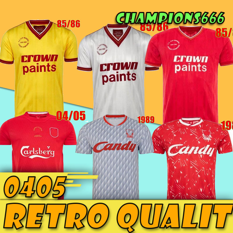 Retro Soccer Jersey 04 05 Final Istanbul 85 86 Gerrard Steven 2005 Smicer Alonso Hamann Champion Vintage 1989 MAGLIA Football Shirt, Pic colors
Retro Soccer Jersey 04 05 Final Istanbul 85 86 Gerrard Steven 2005 Smicer Alonso Hamann Champion Vintage 1989 MAGLIA Football Shirt, Pic colors