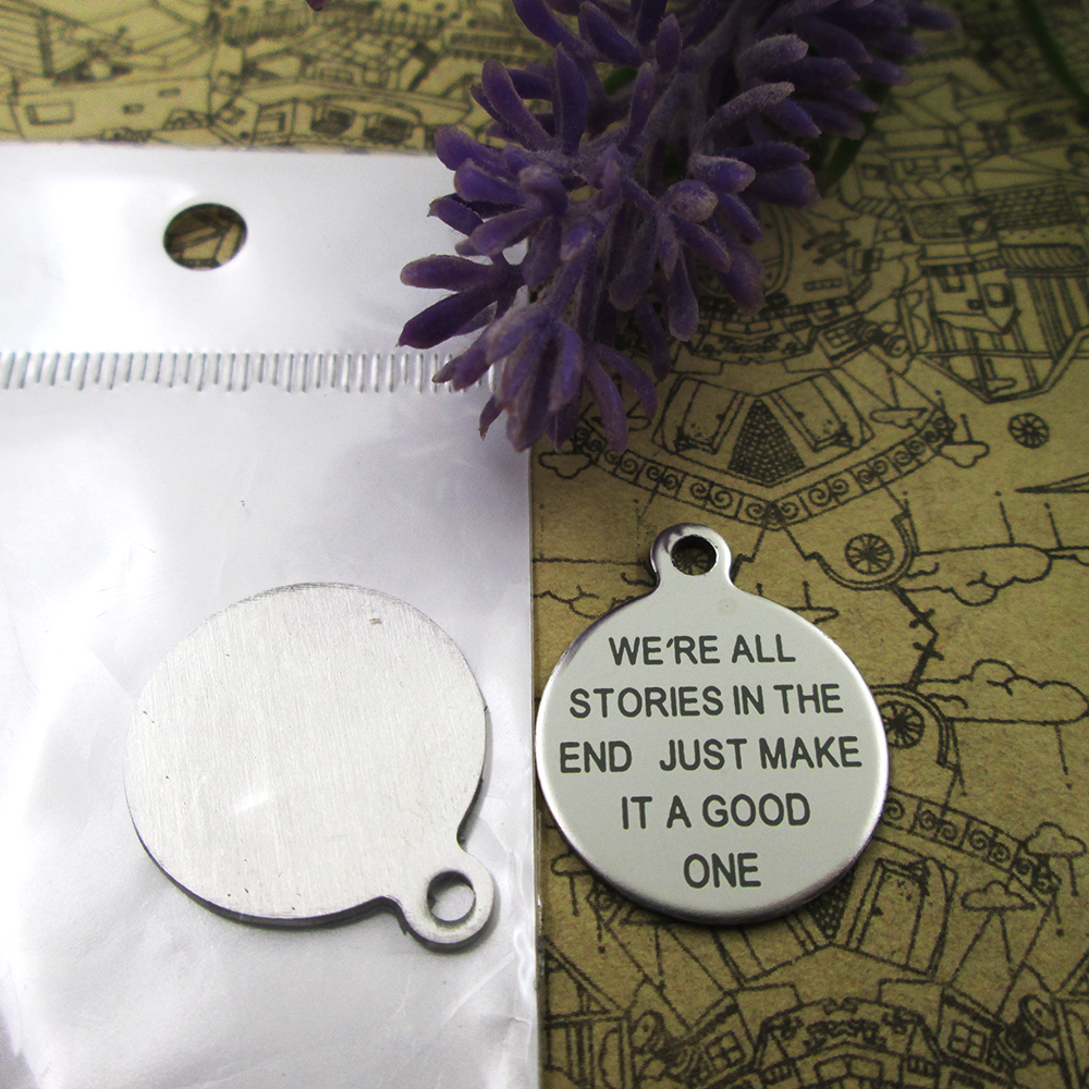 40pcs--"We're All Stories In The End just make it a good one"stainless steel charms more style for choosing DIY Charms pendants for necklace
40pcs--"We're All Stories In The End just make it a good one"stainless steel charms more style for choosing DIY Charms pendants for necklace