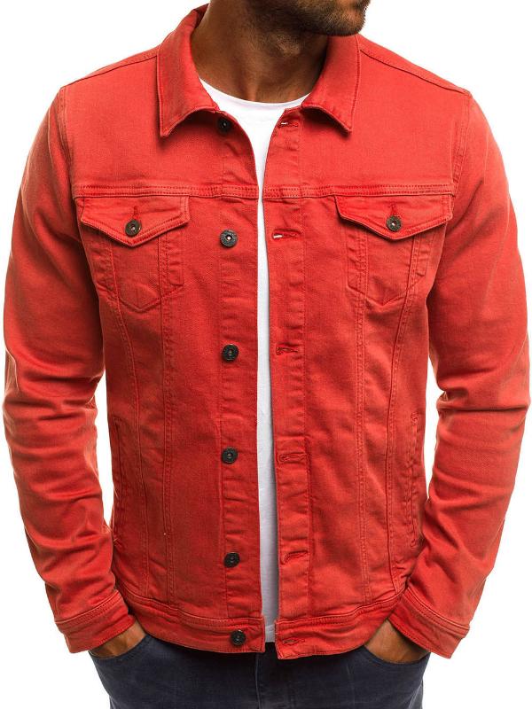2018 Men'S Denim Jacket High Quality Fashion Jeans Jackets Slim Fit Casual Streetwear Vintage Mens Jean Clothing Plus Size M-3XL