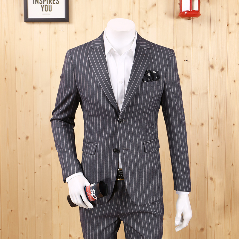Men Formal Suits Jackets 2020 Autumn Winter Warm Fashion Father Day Gift Young Man Single Breasted Slim Grey Stripe Blazers Plus, As the picture
Men Formal Suits Jackets 2020 Autumn Winter Warm Fashion Father Day Gift Young Man Single Breasted Slim Grey Stripe Blazers Plus, As the picture