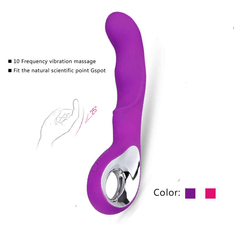 Sex Toy for Women USB Rechargeable Female Masturbation Vibrator, Clit and G Spot Orgasm Squirt Massager AV Vibrating Stick Dildo Y200421