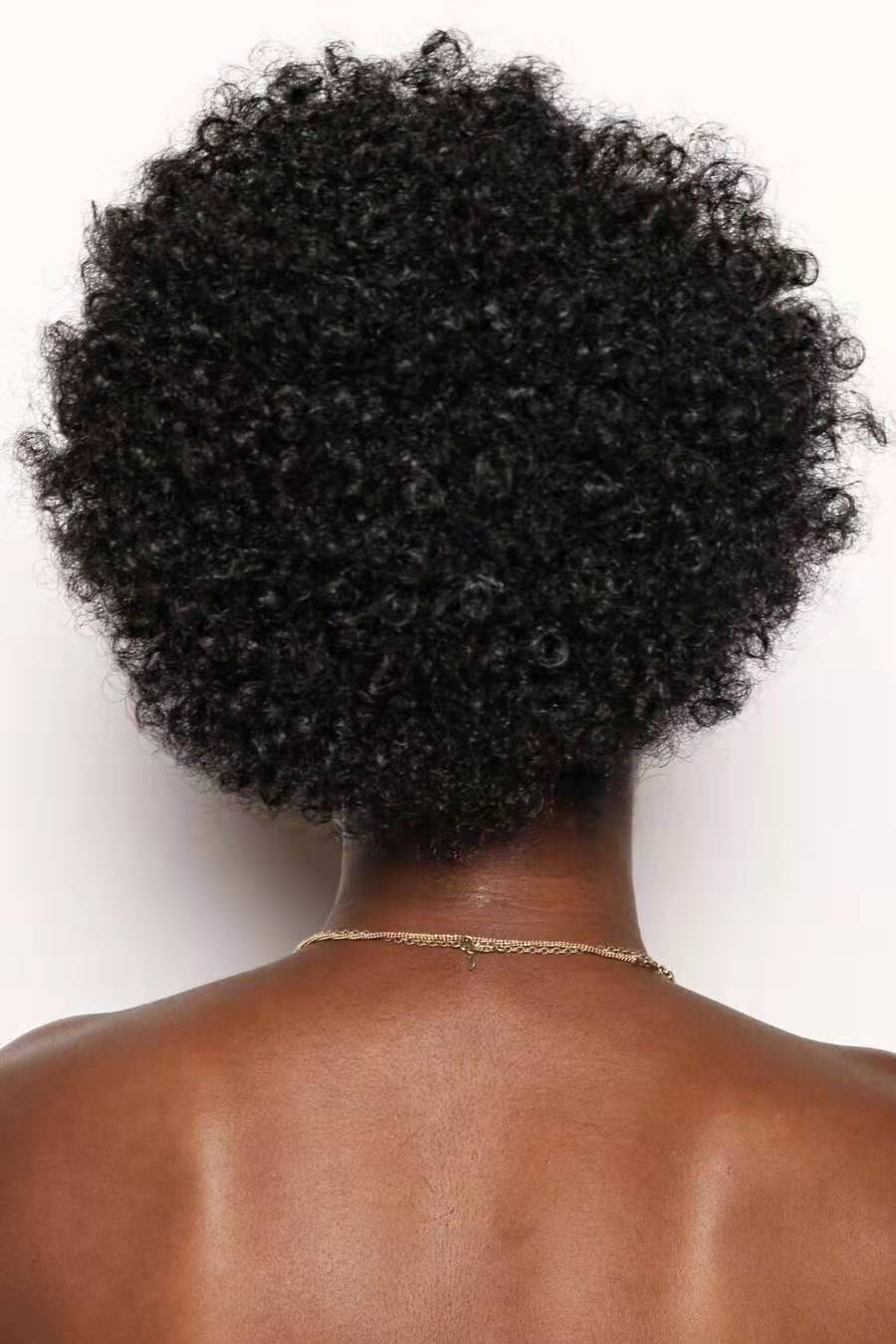 African american ponytail colored afro puff black Weave pony tail chignon updo 100 human hair drawstring for black women 120g