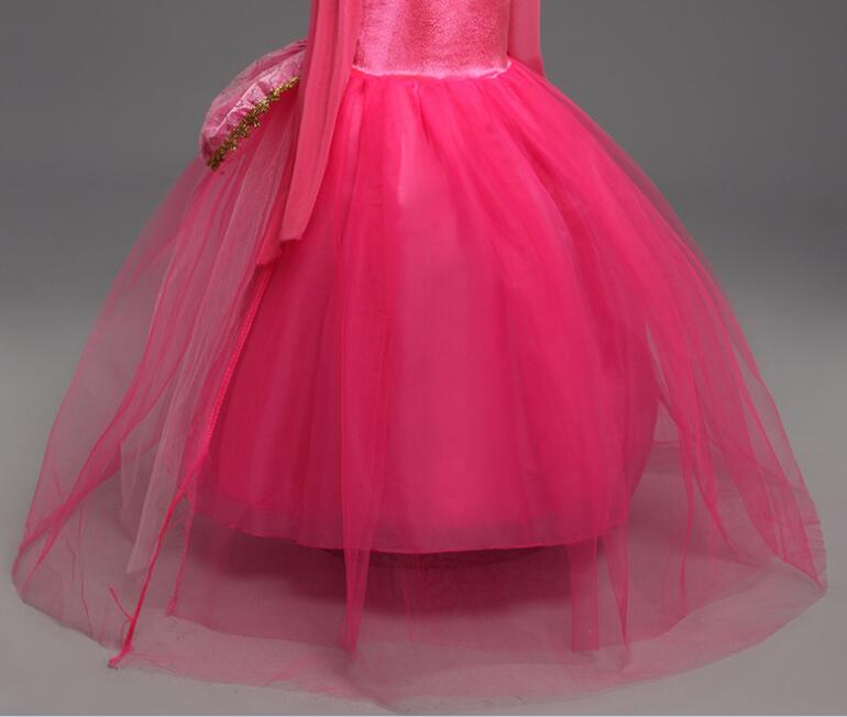 Aurora Princess Dresses for Little Girls Children Clothing Tutu Sleeping Beauty Dress Halloween Cosplay Kids Christmas Party Costumes