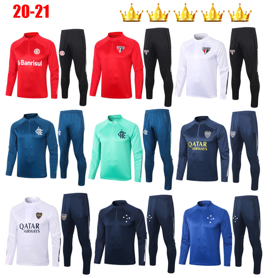 2020 2021 Survetement Sao paulo Flamengo River Plate Training suit tracksuit jacket 20 21 Soccer Jerseys kit football shirt
2020 2021 Survetement Sao paulo Flamengo River Plate Training suit tracksuit jacket 20 21 Soccer Jerseys kit football shirt