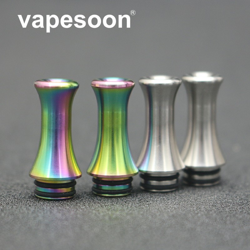 VapeSoon 510 Stainless Steel Drip Tip Cool Vape Nautilus 2S Drip Tip Silver Rainbow Drip Tip DHL Free
VapeSoon 510 Stainless Steel Drip Tip Cool Vape Nautilus 2S Drip Tip Silver Rainbow Drip Tip DHL Free