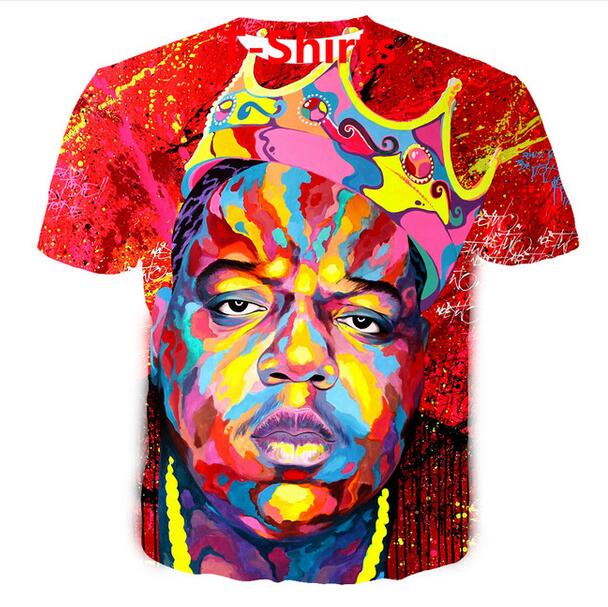 Newest Fashion Mens Womens Summer Style Biggie Smalls Funny 3D Print Casual T-Shirt XDX035, Multicolor
Newest Fashion Mens Womens Summer Style Biggie Smalls Funny 3D Print Casual T-Shirt XDX035, Multicolor