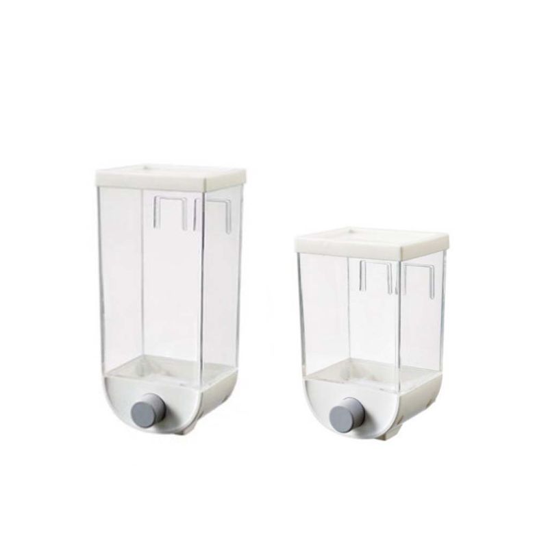 1000/1500ml Grain Storage Box Wall Mounted Tank Cereal Bean Rice Container Oatmeal Dispenser Home
1000/1500ml Grain Storage Box Wall Mounted Tank Cereal Bean Rice Container Oatmeal Dispenser Home