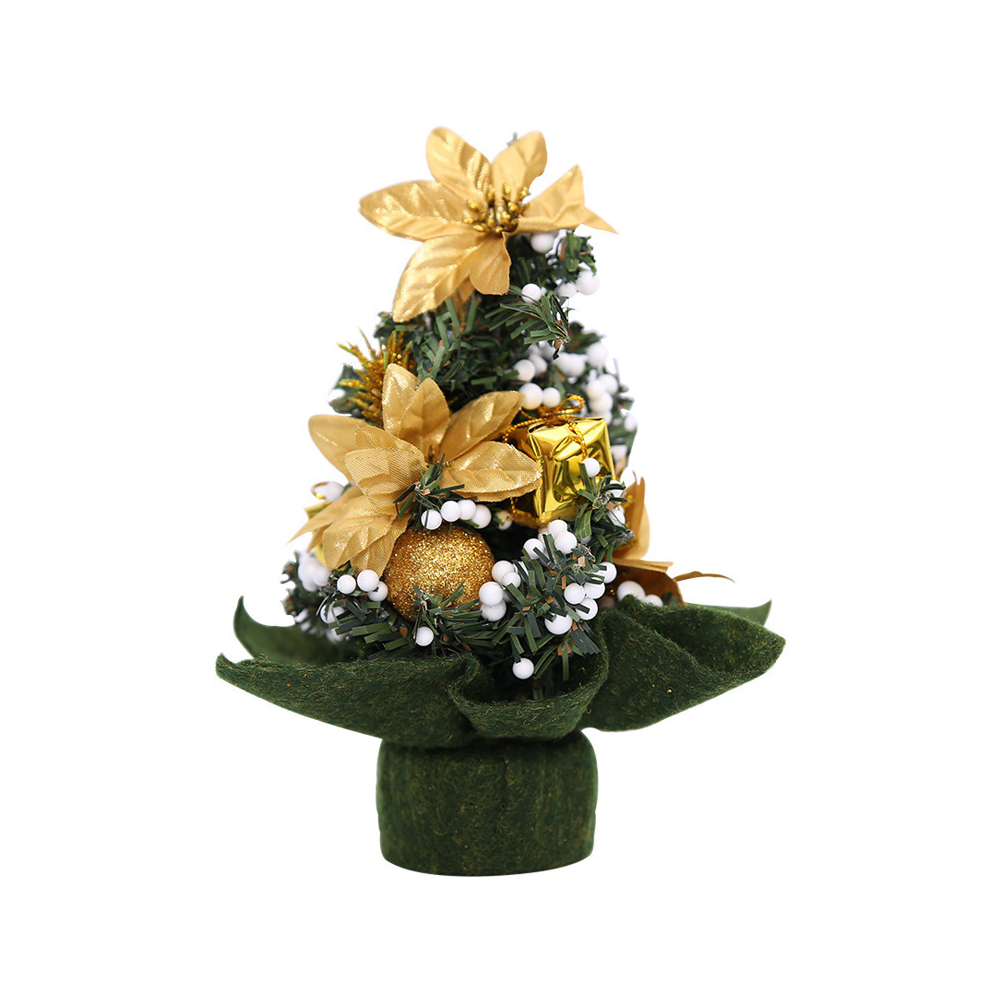 Mini Artificial Christmas Tree With Gold Leaves Christmas Pine Tree Decoration For Table And Desktops 20Cm/7.8" Red Go
Mini Artificial Christmas Tree With Gold Leaves Christmas Pine Tree Decoration For Table And Desktops 20Cm/7.8" Red Go