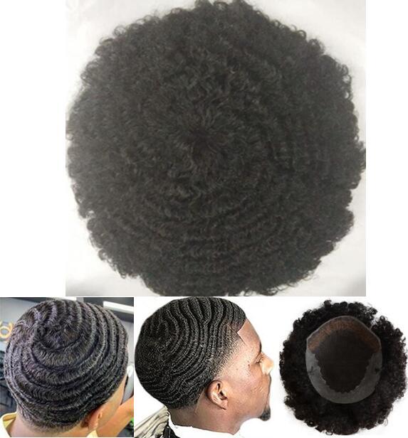 Afro Curl 360 Wave Q6 Lace Front Toupee Q6 Men Hair Wig Men Hairpieces Malaysian Virgin Human Hair Replacement for Black Men, Jet black #1
Afro Curl 360 Wave Q6 Lace Front Toupee Q6 Men Hair Wig Men Hairpieces Malaysian Virgin Human Hair Replacement for Black Men, Jet black #1