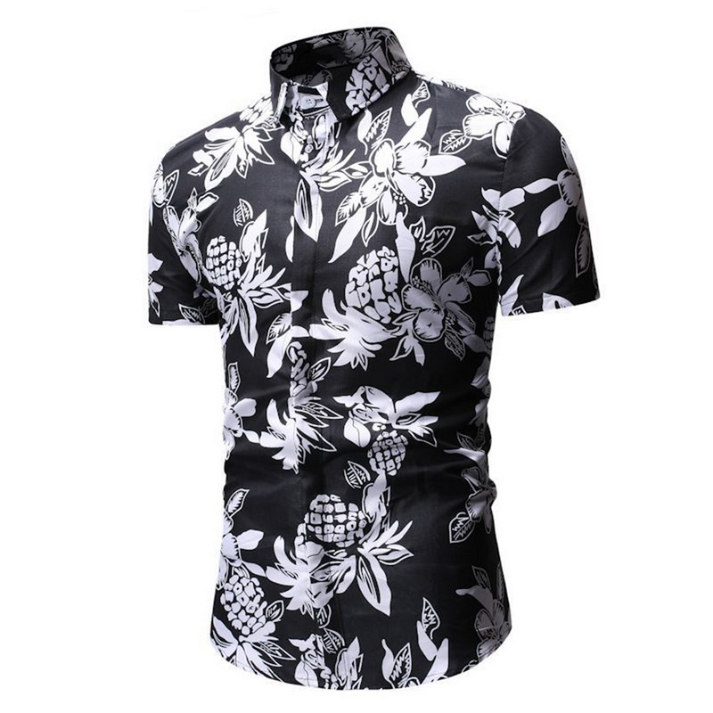 Oeak 2020 NEW Summer Men's Fashion Shirt Short Sleeve Floral Print Casual Button Down Shirts
Oeak 2020 NEW Summer Men's Fashion Shirt Short Sleeve Floral Print Casual Button Down Shirts