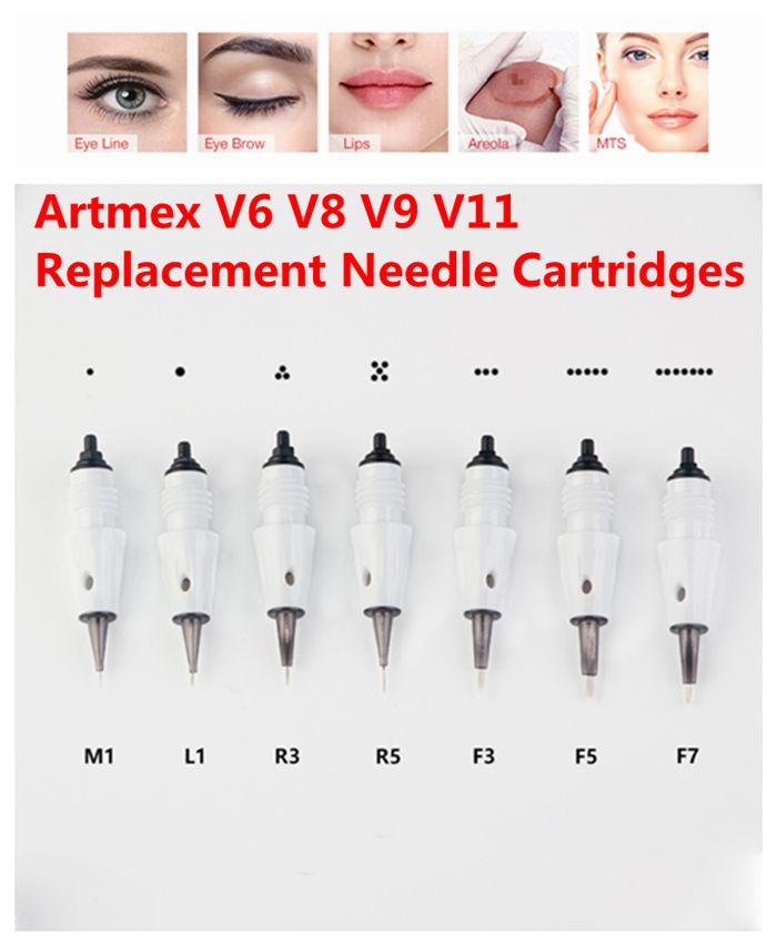 10pcs PMU Permanent makeup machine replacement Needle Cartridge tattoo Needles Tips Fits for Artmex V9 V8 V6 V3 V11 derma pen
10pcs PMU Permanent makeup machine replacement Needle Cartridge tattoo Needles Tips Fits for Artmex V9 V8 V6 V3 V11 derma pen