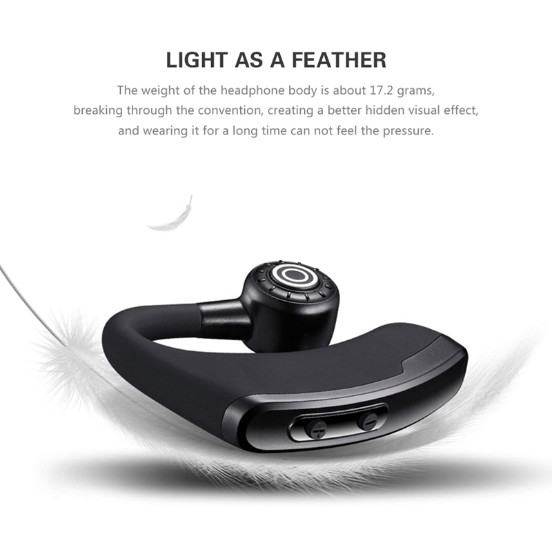 Bluetooth 50 Earphones with Ear Hook Earhook Sport Earphones Hanging Ear bluetooth Headset Hands Small Bluetooth Earpiece339y80708