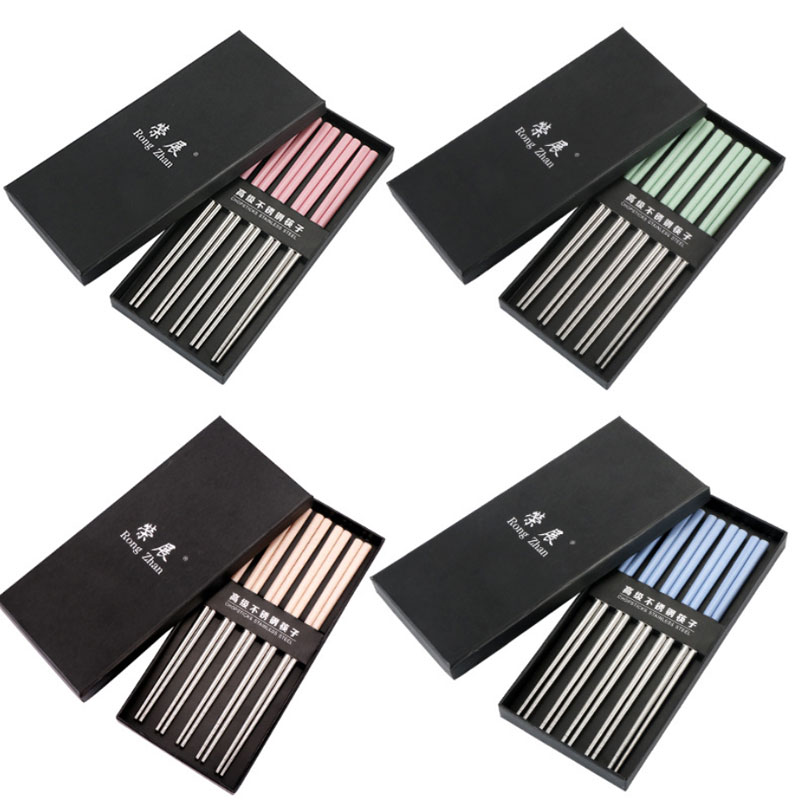 10 Pairs Set Environmentally friendly Nordic wheat 304 Stainless Steel Chopsticks High Grand Wedding Gift Kitchen Dinnerware With Box
10 Pairs Set Environmentally friendly Nordic wheat 304 Stainless Steel Chopsticks High Grand Wedding Gift Kitchen Dinnerware With Box