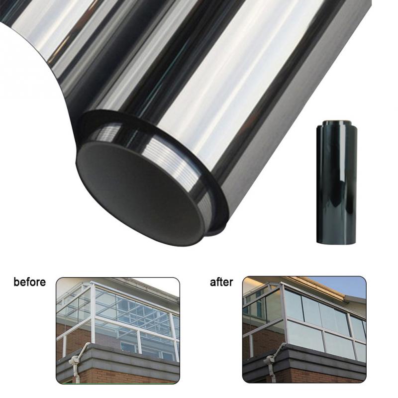50cmx600cm Waterproof Window Film One Way Mirror Silver Insulation Stickers UV Rejection Privacy Windom Tint Films Home Decoration
50cmx600cm Waterproof Window Film One Way Mirror Silver Insulation Stickers UV Rejection Privacy Windom Tint Films Home Decoration
