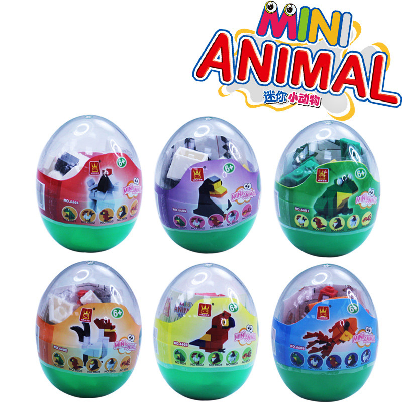 Building blocks Kids Animals Surprise Twist Eggs Toys Goldfish Rooster Frogg 6 Styles Bricks Toys Boys Girls Birthday party Gifts
Building blocks Kids Animals Surprise Twist Eggs Toys Goldfish Rooster Frogg 6 Styles Bricks Toys Boys Girls Birthday party Gifts