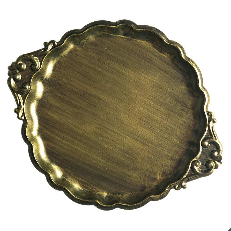 Vintage Gold Tray Cameo Shallow Pallet Home Decorations Cake Tools Bread Fruit Plate
Vintage Gold Tray Cameo Shallow Pallet Home Decorations Cake Tools Bread Fruit Plate