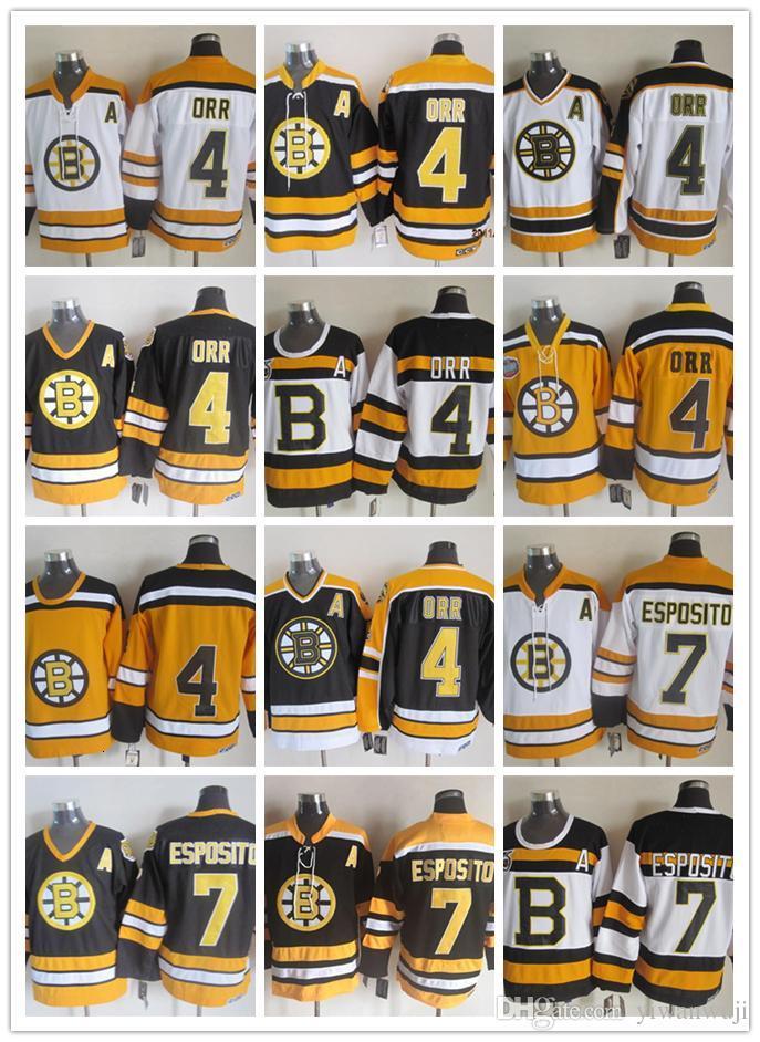 MENS CCM Newest Men Stitched Boston Bruins #4 ORR/#7 ESPOSITO White Yellow Black CCM Ice Hockey Jerseys, #4 orr white 3
MENS CCM Newest Men Stitched Boston Bruins #4 ORR/#7 ESPOSITO White Yellow Black CCM Ice Hockey Jerseys, #4 orr white 3