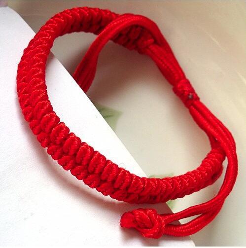 Multicolored rope bracelet Hand-woven auspicious anklet multicolored thread bracelet Wy465