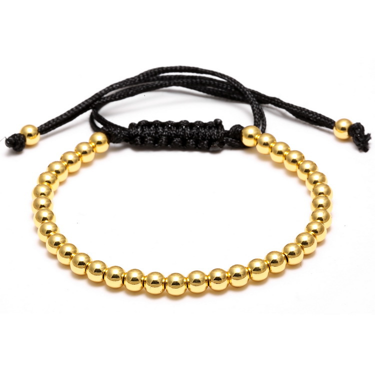 6PCS/Set Men Women Gift Classic 4MM Black Silver Gold Plated Strands Metal Beaded Bracelet for Sale
6PCS/Set Men Women Gift Classic 4MM Black Silver Gold Plated Strands Metal Beaded Bracelet for Sale