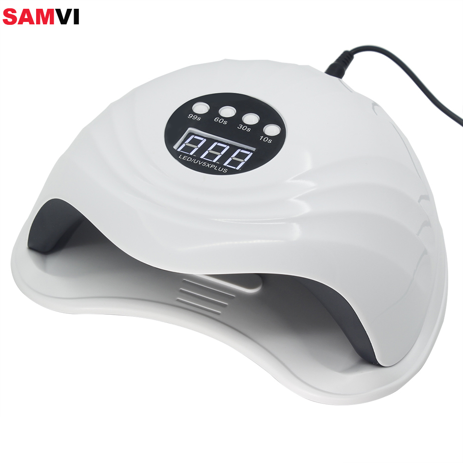 SAMVI SUN 5 X Plus 80W UV Lamp Nail Dryer Gel Nail Lamp Fast Curing Gel Polish Ice for Manicure Machine, 9x1
SAMVI SUN 5 X Plus 80W UV Lamp Nail Dryer Gel Nail Lamp Fast Curing Gel Polish Ice for Manicure Machine, 9x1