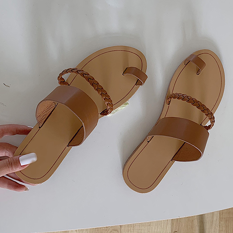 Woman Slippers New Open Toe Lady Slides Women Shoes Flat Flip Flops For Ladies Outdoor Beach Lady Slippers Soft Female Sandals, Khaki
Woman Slippers New Open Toe Lady Slides Women Shoes Flat Flip Flops For Ladies Outdoor Beach Lady Slippers Soft Female Sandals, Khaki