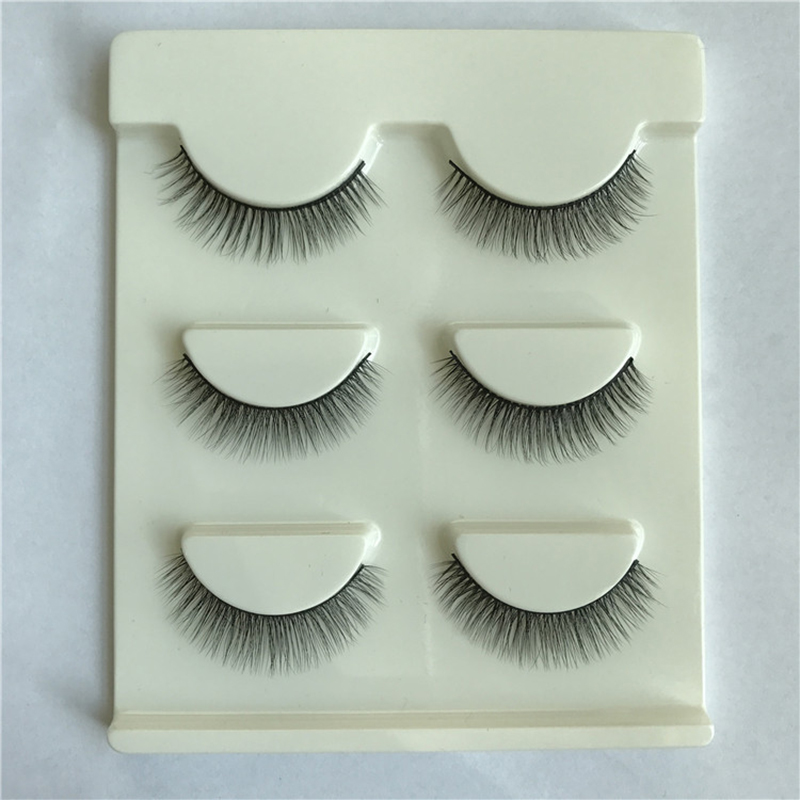 3 pairs 3D faux mink natural long individual thick fluffy fake dramatic makeup eyelashes wholesale eyelashes with eyelash boxes
3 pairs 3D faux mink natural long individual thick fluffy fake dramatic makeup eyelashes wholesale eyelashes with eyelash boxes