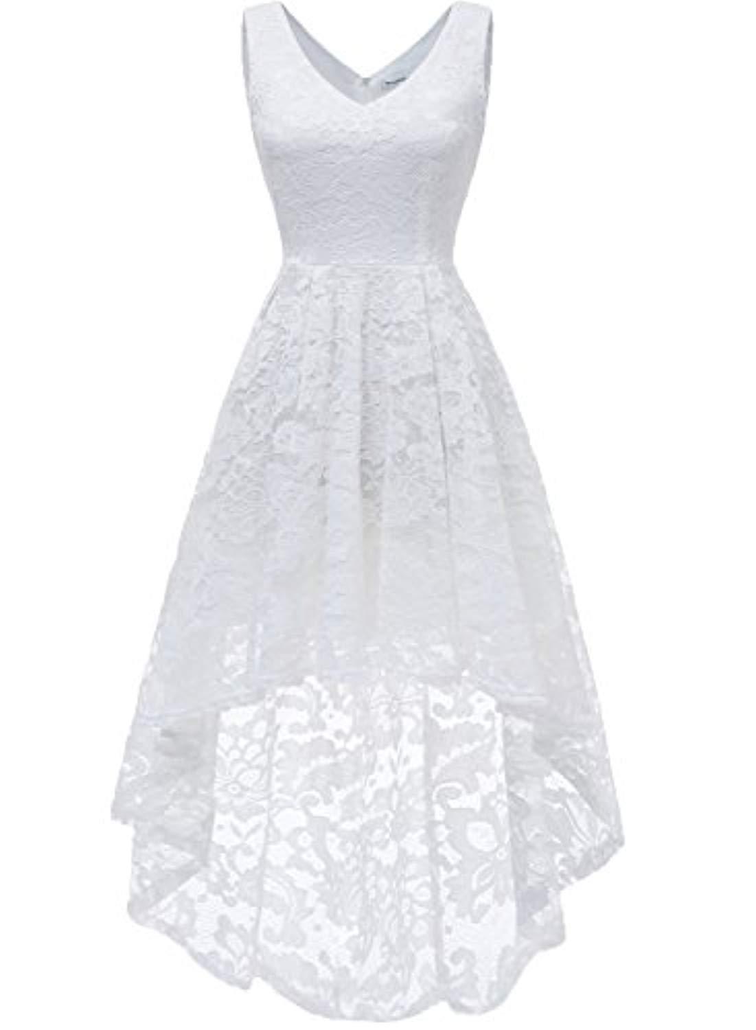 new simple cheap lace hilo prom dresses with bead plus size women formal evening cocktail celebrity party gowns qc1449