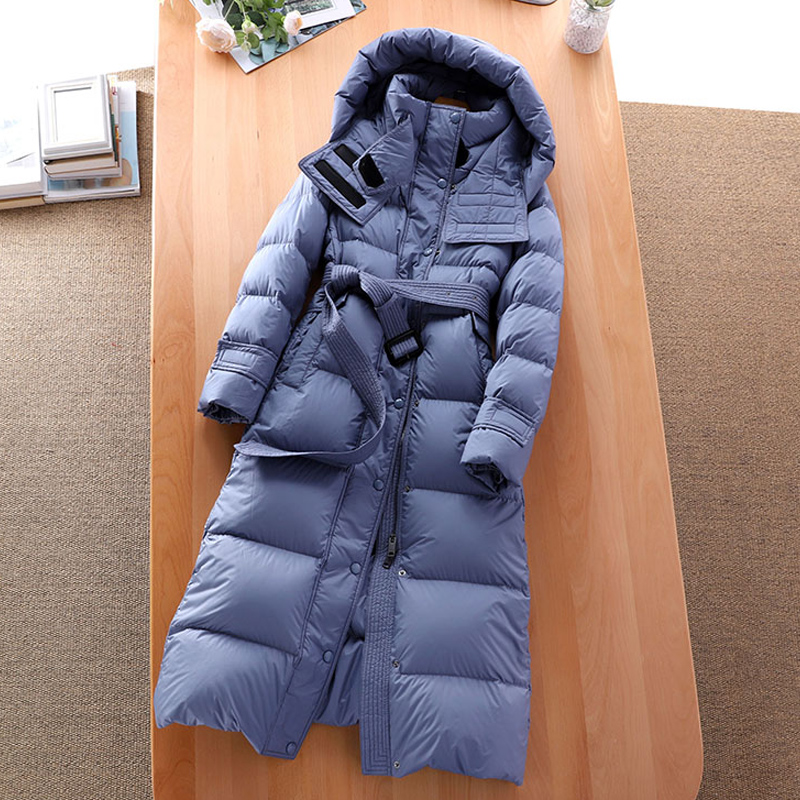 Women's Down Jacket Long New Winter Down Coat Female Hooded Korean Black Puffer Jacket for Women Warm Parkas Snow Outerwear
Women's Down Jacket Long New Winter Down Coat Female Hooded Korean Black Puffer Jacket for Women Warm Parkas Snow Outerwear