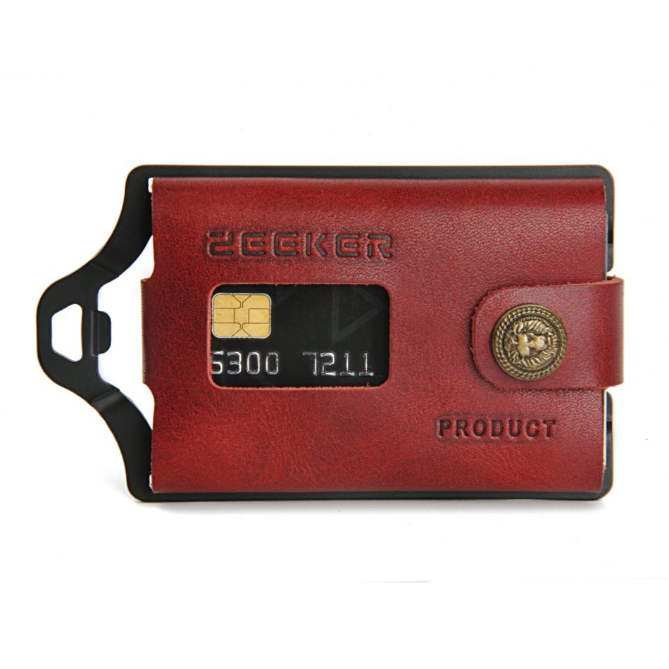 Slim Wallet New Credit Card Wallet Men Leather Metal Minimalist EDC Travel Front Pocket Wallet for Notes and Cards by Zeeker, Khaki
Slim Wallet New Credit Card Wallet Men Leather Metal Minimalist EDC Travel Front Pocket Wallet for Notes and Cards by Zeeker, Khaki