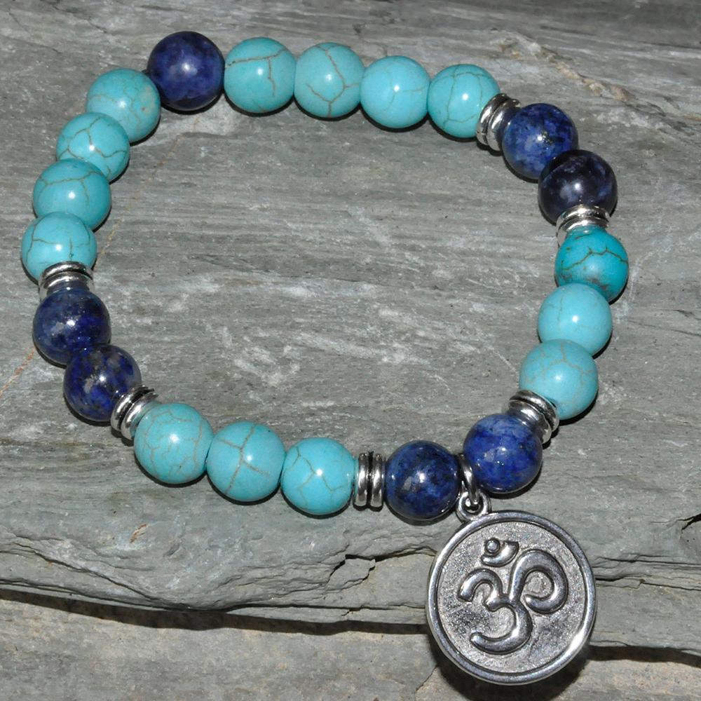 SN0180 New Design Health and Wellness Bracelet Om yoga bracelet,turquoise sodalite bracelet fashion street jewelry, Black
SN0180 New Design Health and Wellness Bracelet Om yoga bracelet,turquoise sodalite bracelet fashion street jewelry, Black