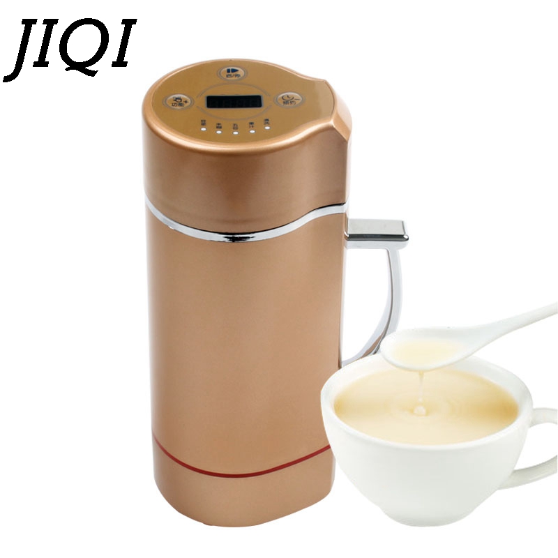 JIQI Mini Automatic Soymilk Grinding Machine Soya-bean Milk Maker Electric Portable Grain Beans Grinder Juicer Baby Blender
JIQI Mini Automatic Soymilk Grinding Machine Soya-bean Milk Maker Electric Portable Grain Beans Grinder Juicer Baby Blender