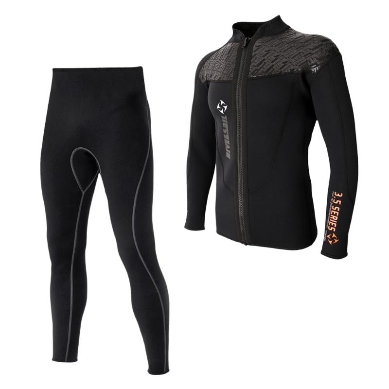 Men Wetsuit Jacket 3mm Neoprene Long Sleeve Jacket Wetsuit Pants Set L Paddleboarding Kiteboarding Wakeboarding
Men Wetsuit Jacket 3mm Neoprene Long Sleeve Jacket Wetsuit Pants Set L Paddleboarding Kiteboarding Wakeboarding