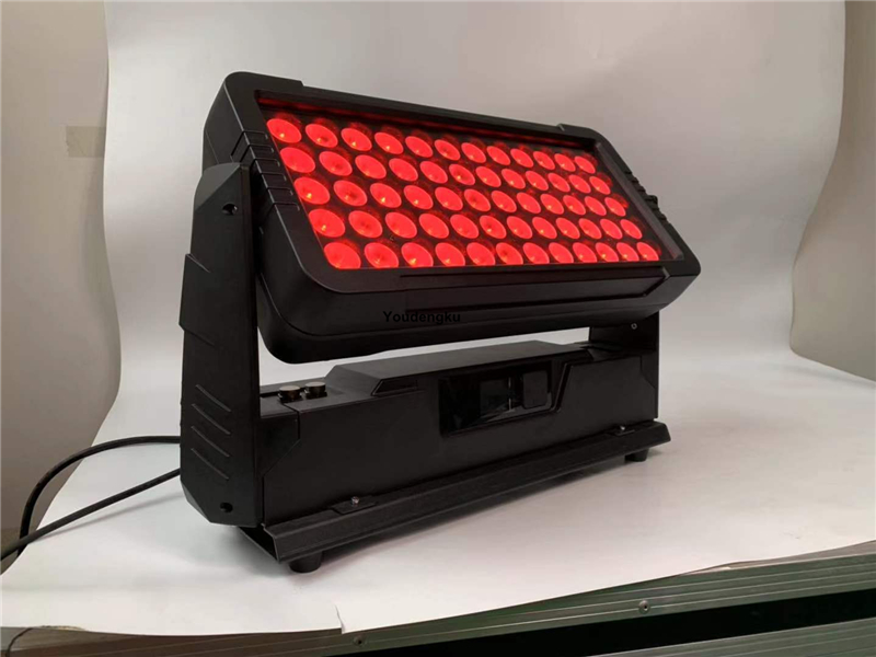 1pcs with case outdoor IP65 wall washer city color 60*10W dmx512 RGBW 4in1 led wall washer outdoor decorate christmas light
