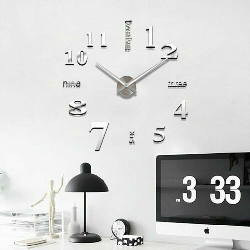 Modern DIY 2019 new real living room clocks 3d mirror sticke Big wall clock home decoration acrylic diy watch stickers
Modern DIY 2019 new real living room clocks 3d mirror sticke Big wall clock home decoration acrylic diy watch stickers