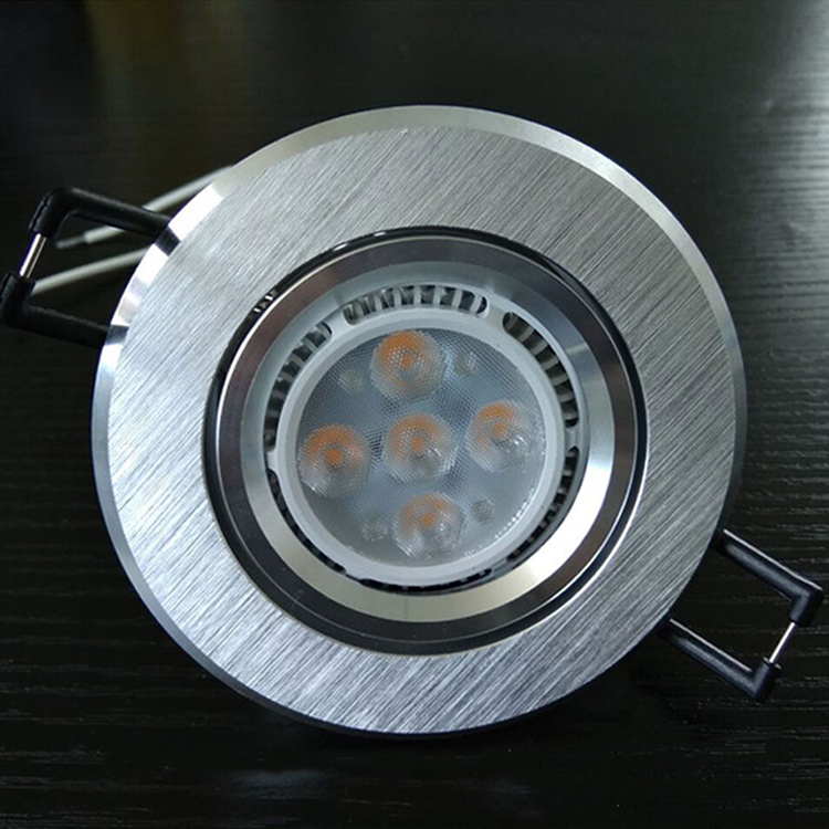 Lighting Accessories Die-cast Aluminum Mounting Frame Bracket MR16 GU10 GU5.3 Ceiling Spotlight Mounting Bracket Recessed Down Light Fixture