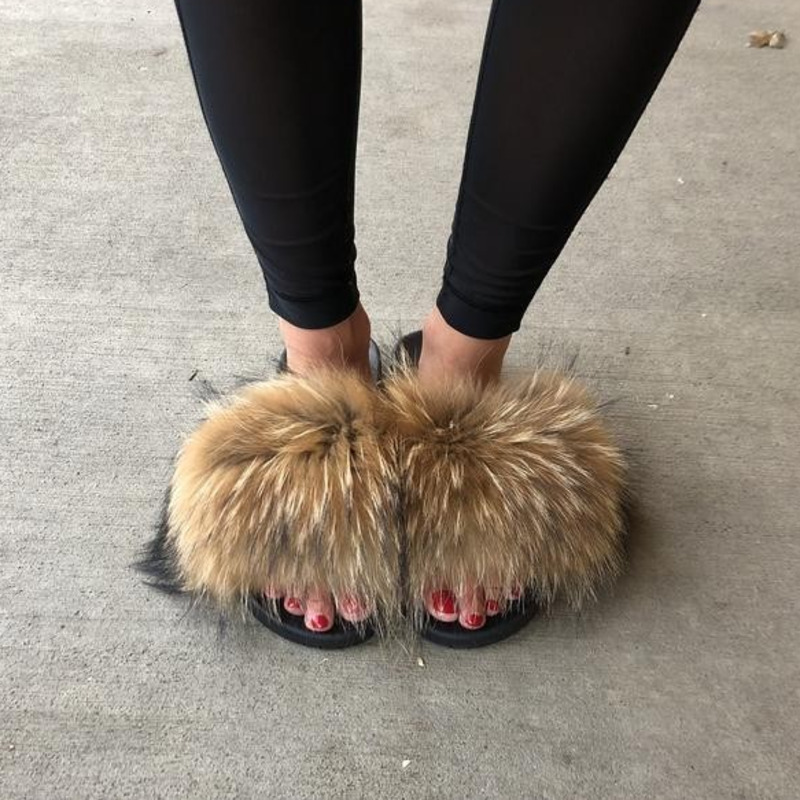 Winter Women's Plush Slippers Indoor Furry Home Shoes Warm Fox Fur Slippers For Women Slides Flip Flops Fluffy Sandals, 15
Winter Women's Plush Slippers Indoor Furry Home Shoes Warm Fox Fur Slippers For Women Slides Flip Flops Fluffy Sandals, 15