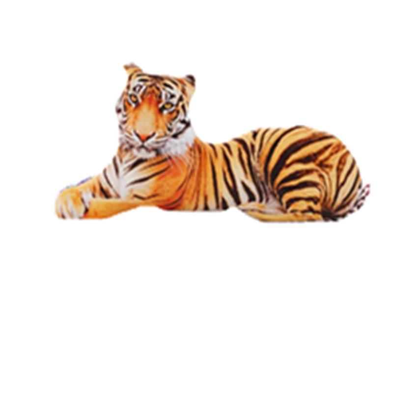 New Creative 3D Vivid Printed Full Body Dog Shape Animal Tiger Wolf Dog Cute Mordern Office Hug Gift Cushion Sofa Throw Pillow