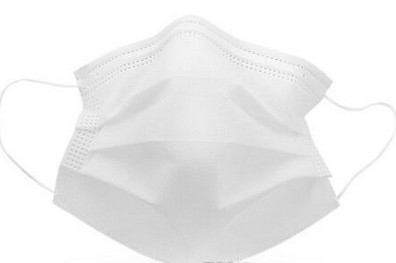 White Disposable Masks Non Woven Anti-dust 3 Layers Breathable Facial Protective Cover Masks Earloops Face Mouth Household Protective Pr